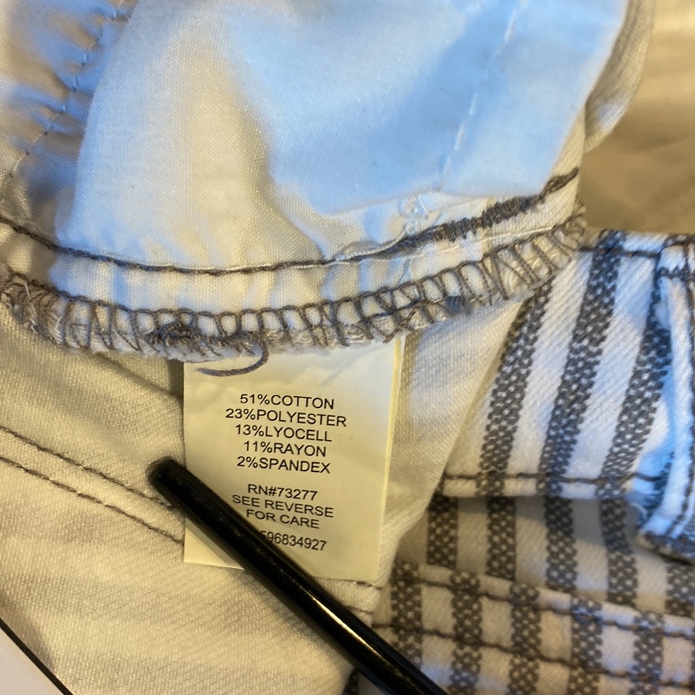 Vylette grey striped denim jeans size 9/29 NWT!! - Picture 8 of 10